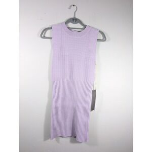 LUMIERE Small Lilac‎ Cut Out Back Dress New